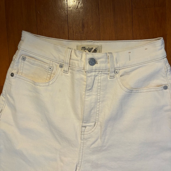 90s Straight Leg Jean - (off) white - high rise - Picture 2 of 5